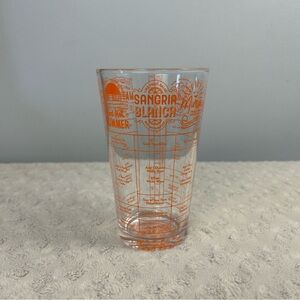 Fred Bottoms Up Wine Cocktails Recipe Glass Orange Clear Glass Good Measure